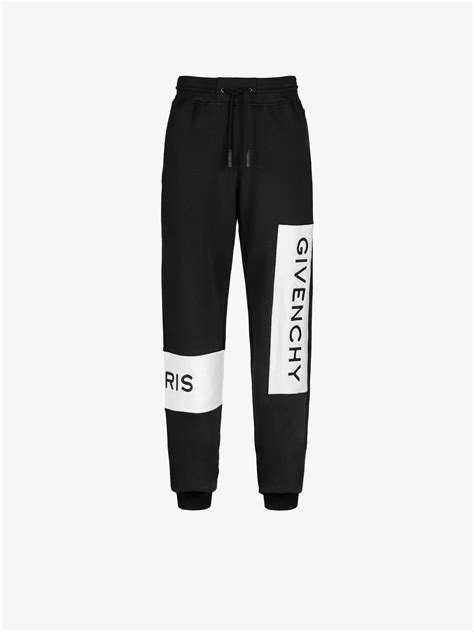 givenchy trackpants suit|Givenchy embroidered joggers.